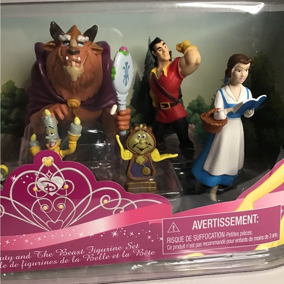 DISNEY BEAUTY AND THE BEAST FIGURINE PLAYSET - Picture 3 of 10